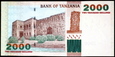 TANZANIA 2000 SZYLINGÓW 2009 ROK stan bankowy UNC