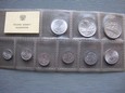 Zestaw monet PRL 1949 - 1975  w oryginalnej folii