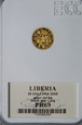 25 dolarów 2009 Liberia - Święty Piotr