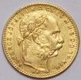 Węgry 8 forintów 1887