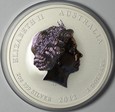 Australia - 2 dolary - Rok Smoka 2012 - 2 Oz. Ag 999
