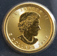 5 dolarów 2017 Kanada