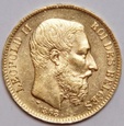 Belgia 20 franków 1868