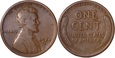 1 cent USA (1924) - A. Lincoln Wheat Penny Mennica San Francisco