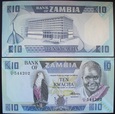 Banknot 10 kwacha 1980 ( Zambia )