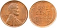 1 cent USA (1920) - A. Lincoln Wheat Penny Mennica San Francisco