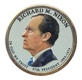 1 dolar (2016) Prezydenci USA Richard M. Nixon KOLOR dwustronny D