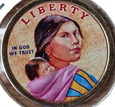 1 dolar (2018) Indianka USA Native Sacagawea KOLOR dwustronny D