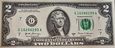 Banknot 2 dolary 2007 ( USA ) - Bank of Chicago ILLINOIS UNC