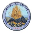 25 cent (2012) Parki USA - Hawai'i Volcanoes Mennica P - KOLOR