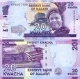 Banknot 20 kwacha 2019 ( Malawi )