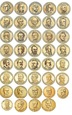 Prezydenci USA - zestaw wszystkich 39 monet