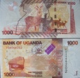 Banknot 1000 shillings 2022 ( Uganda )