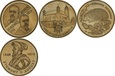 2 zł (1996)-Zestaw wszystkich 4 monet z 1996 roku