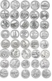 Parki USA - zestaw wszystkich 40 monet