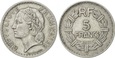5 franków (1947 B) Francja - obiegowe