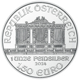 Wiedeński Filharmonik 2024 moneta w kapslu ochronnym 1 uncja - Srebro