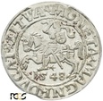 PGNUM - Półgrosz (1/2 grosza) 1548, mennica Wilno. PCGS MS 62
