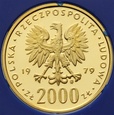 PGNUM - 2000 złotych 1979, Mieszko I