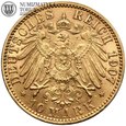 Prusy, 10 marek 1907 A, złoto