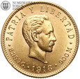 Kuba, 5 pesos 1916, złoto