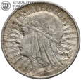 II RP, 10 złotych 1932 bez znaku, Głowa Kobiety