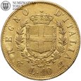 Włochy, 10 lirów, 1863, złoto