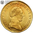 Austria, Józef II, 1/2 souverain d'or 1786 A, złoto