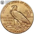 USA, 2,5 dolara 1929, Indianin, złoto
