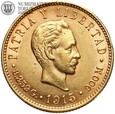 Kuba, 5 pesos 1915, złoto