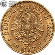 Prusy, Fryderyk III, 10 marek 1888 A, złoto