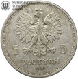 II RP, 5 złotych, Sztandar, 1930 rok