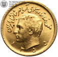 Iran, 1/2 pahlavi, SH1355 (1976), złoto