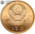 ZSRR, 100 rubli 1978, Olimpiada w Moskwie, złoto
