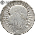 II RP, 5 złotych, 1932 rok, ze znakiem, #KJ