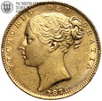 Australia, Wiktoria, suweren 1878 S,  złoto