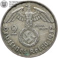 Niemcy, 2 marki 1937 D, Hindenburg, st. 3+, #G5