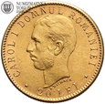Rumunia, 20 lei 1906 rok, złoto