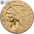 USA, 2,5 dolara 1926, Indianin, złoto