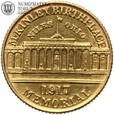 USA, 1 dolar, McKinley, 1917, złoto