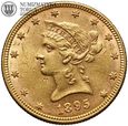USA, 10 dolarów 1895, złoto