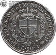 Włochy, 50 centesimi 1828 Turyn