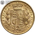 Anglia, Wiktoria, suweren 1871, złoto