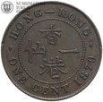 Hongkong, 1 cent 1879