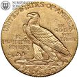 USA, 2,5 dolara 1911, Indianin, złoto