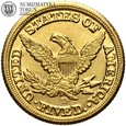 USA, 5 dolarów, 1854, medium D, rzadkie