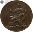 Francja, medal, Karol X, 1825 rok, koronacja w Reims, #KJ
