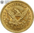 USA, 2,5 dolara, Liberty, 1855 rok, złoto