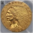 USA, 2,5 dolara 1914, Indianin, złoto