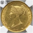 Włochy, Parma, 40 lirów, 1815 rok, NGC AU58